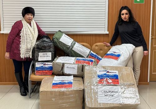 Хасынская организация КМНС отправила гумгруз колымчанам в зону СВО