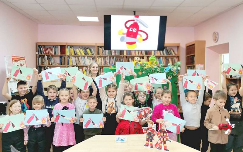 «НАШ ВЕРНЫЙ ДРУГ - ОГНЕТУШИТЕЛЬ!» 0+